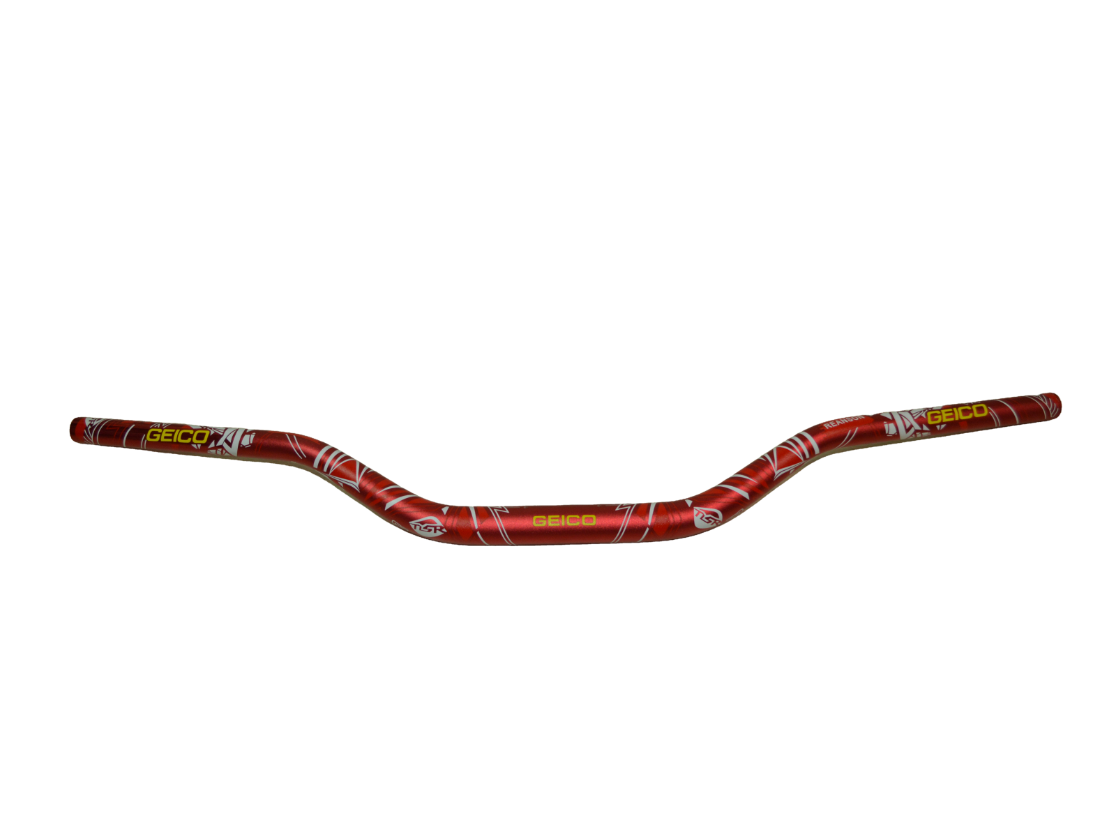 Руль 28мм OTOM RACING графика GEICO, красный